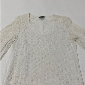 White bathing suit coverup